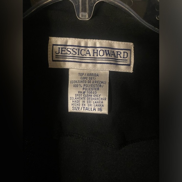 Jessica Howard vintage sparkly jacket with tassel zipper pull - Picture 3 of 8